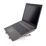 Nedis NBSTND100SI összecsukható notebook / laptop tartó állvány, 17 "