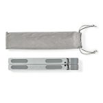 Nedis NBSTND100SI összecsukható notebook / laptop tartó állvány, 17 "