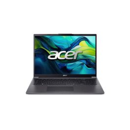   ACER Aspire A16-71M-77CC, 16" WUXGA, Intel Core Ultra 7 155H, 16GB, 1TB SSD, UMA, DOS, acélszürke