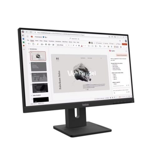 LENOVO Monitor - ThinkVision E22-40, 21.5" FHD 1920x1080 IPS, 16:9, 1300:1, 250cd/m2, 4ms, DP, HDMI, VGA