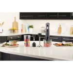 RUSSEL HOBBS DESIRE 27141-56/RH 3 az 1-ben botmixer, Matte Charcoal, turmix/habverő/aprító