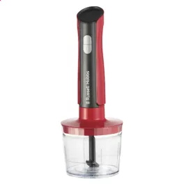   RUSSELL HOBBS DESIRE 27140-56/RH 3 in 1 kézi botmixer, piros, többfunkciós (botmixer–aprító–habverő)