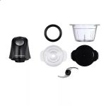 RUSSEL HOBBS Desire 27131-56/RH mini aprító, Matte Charcoal, kompakt asztali aprító