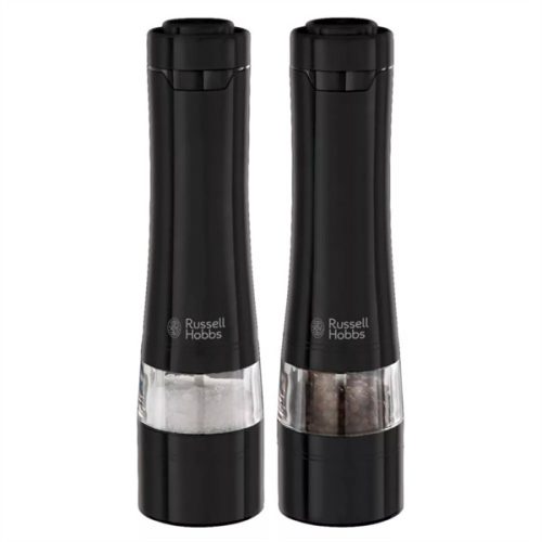 RUSSEL HOBBS 28010-56/RH só- és borsőrlő, állítható őrlés, kézi, kompakt kivitel, Fekete
