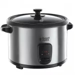 RUSSELL HOBBS Cook@Home 19750-56/RH rizsfőző és pároló, automata melegen tartás, tapadásmentes belső edény, gőzölő kosár