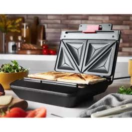   RUSSELL HOBBS Creations 26800-56/RH Easy Clean szendvicssütő, kivehető tapadásmentes lapok, kompakt tárolás
