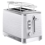 RUSSELL HOBBS INSPIRE 24370-56/RH fehér elektromos kenyérpirító, kompakt kivitel