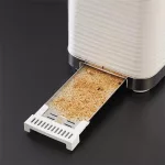 RUSSELL HOBBS INSPIRE 24370-56/RH fehér elektromos kenyérpirító, kompakt kivitel