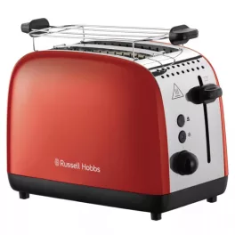   RUSSELL HOBBS Colours Plus 26554-56/RH 2 szeletes kenyérpirító, piros