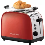 RUSSELL HOBBS Colours Plus 26554-56/RH 2 szeletes kenyérpirító, piros