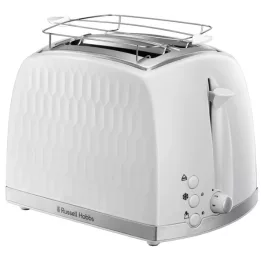   RUSSELL HOBBS HONEYCOMB 26060-56/RH 2 szeletes kenyérpirító, 1500W, fehér