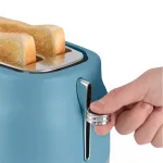 RUSSELL HOBBS HANLEY 28651-56/RH kék kenyérpirító, kompakt asztali kivitel