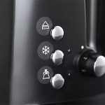 RUSSEL HOBBS Textures Plus+ 22601-56/RH 2-szeletes kenyérpirító, 850W, fekete