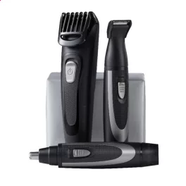   REMINGTON WORKS MB905 szakállvágó készlet, 6 részes, 9 hosszbeáll. (2–18 mm), precíziós trimmer, orr-/fülszőrnyíró, USB