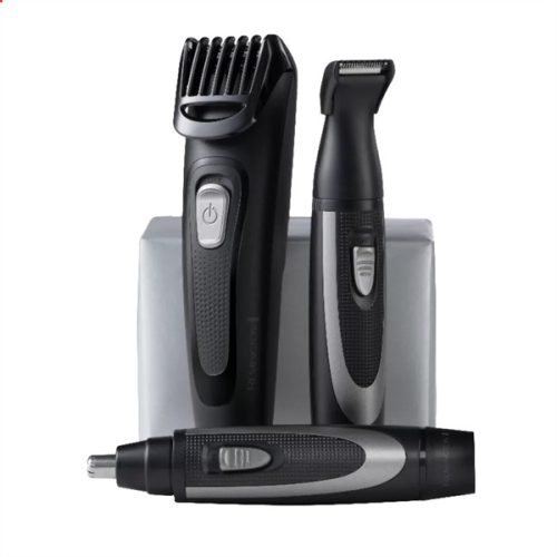 REMINGTON WORKS MB905 szakállvágó készlet, 6 részes, 9 hosszbeáll. (2–18 mm), precíziós trimmer, orr-/fülszőrnyíró, USB