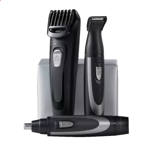 REMINGTON WORKS MB905 szakállvágó készlet, 6 részes, 9 hosszbeáll. (2–18 mm), precíziós trimmer, orr-/fülszőrnyíró, USB