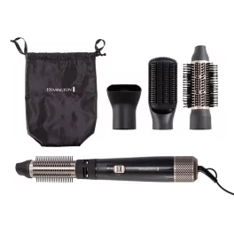   REMINGTON AS7500 Blow Dry & Style, 1000W, 4 cserélhető fej (50/38 mm kerámia, vegyes sörtéjű, lapos), ionos, Cool Shot