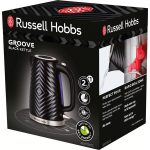RUSSEL HOBBS GROOVE 26380-70/RH vízforraló, fekete, elektromos