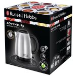 RUSSEL HOBBS ADVENTURE 23912-70/RH 1,7 L szálcsiszolt (brushed) vízforraló