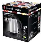 RUSSELL HOBBS ADVENTURE 23912-70/RH 1,7 L szálcsiszolt (brushed) vízforraló