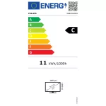 Philips IPS monitor 24" 24B2N3200J, 1920x1080, 16:9, 300cd/m2, 4ms, VGA/DisplayPort/HDMI/USB, 120 Hz, hangszóró