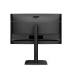 AOC IPS monitor 23,8" 24E4U 1920x1080,16:9, 300cd/m2, 4ms, VGA/HDMI/DisplayPort/4xUSB, hangszóró, 120 Hz, áll.mag.,pivot