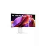 LG Ívelt 120Hz IPS monitor 39.7" 40U990A-W, 5120x2160, 21:9, 450cd/m2, 5ms, 2xHDMI/DisplayPort/4xUSB, áll.mag.