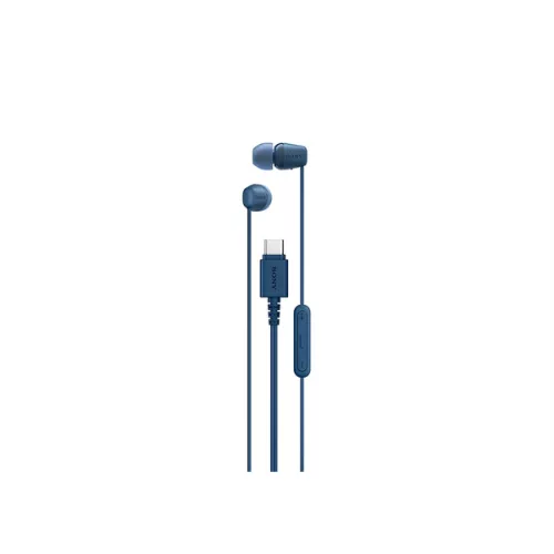 SONY IEREX15CL.CE7 USB-C Vezetékes mikrofonos Fülhallgató, Kék