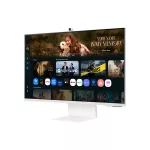 SAMSUNG M8 M80F Vision AI Smart 4K monitor 32", 3840x2160, 16:9, 400cd/m2, 4 ms, HDMI/2xUSB/1xUSB-C, hangszóró, Fehér