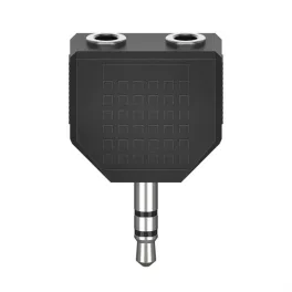   HAMA 205191, FIC 3,5MM SZTEREO JACK ELOSZTÓADAPTER 1 DUGÓ - 2 ALJ