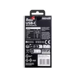 MAXELL Fülhallgató, EB10 BASS13, In-ear, fekete, USB-C