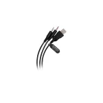 BARACUDA BGH-031B CONCH-B vezetékes gamer fejhallgató mikrofonnal, fekete