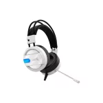 BARACUDA BGH-031W CONCH-W vezetékes gamer fejhallgató mikrofonnal, fehér