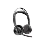 HP POLY fejhallgató Voyager Focus 2 USB-C-C+USB-C/A Adapter Microsoft Teams-tanúsítvánnyal