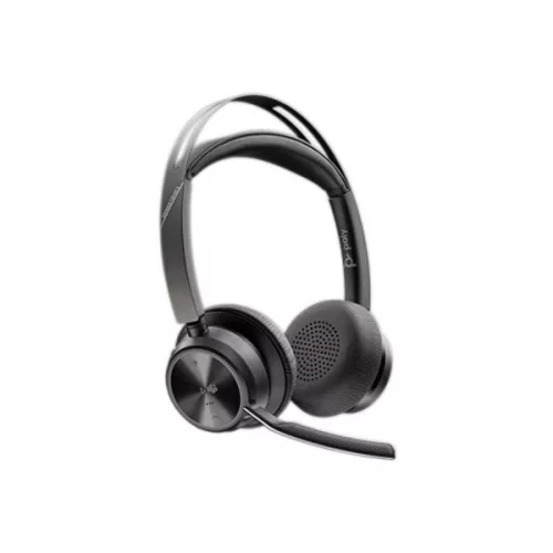 HP POLY fejhallgató Voyager Focus 2 USB-C-C+USB-C/A Adapter Microsoft Teams-tanúsítvánnyal