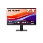 LG monitor 21,5" 22U401A-B, 1920x1080, 16:9, 250cd/m2, 5ms, VGA/HDMI, 100Hz