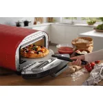 ARIETE 3901 pizzasütő kemence, sütlőlap: 22 cm, 2200W, Piros/Fekete