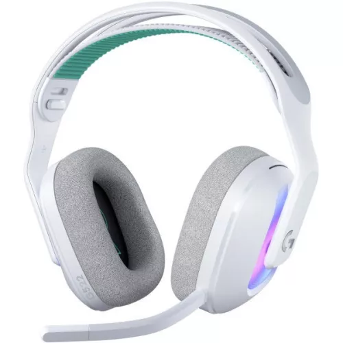 LOGITECH Fejhallgató 2.0 - G522 Lightspeed Vezeték Nélküli Gaming Mikrofonos Bluetooth, Fehér