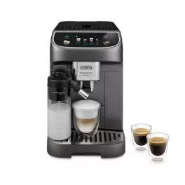   DELONGHI ECAM320.70.TB Magnifica Plus automata 2 személyes kávéfőző, 18 program, tartály: 1,8l, 1450W, Inox