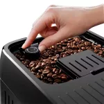 DELONGHI ECAM320.70.TB Magnifica Plus automata 2 személyes kávéfőző, 18 program, tartály: 1,8l, 1450W, Inox