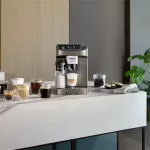 DELONGHI ECAM320.70.TB Magnifica Plus automata 2 személyes kávéfőző, 18 program, tartály: 1,8l, 1450W, Inox