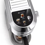 DELONGHI EC890.M Dedica Duo manuális eszpresszó kávéfőző, tartály: 1,1 l, 1450W, Ezüst