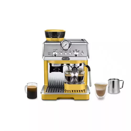 DELONGHI EC9155.YE La Specialista Arte kávéfőző, 8 őrlési fokozat, tartály: 1,7 l, Sárga