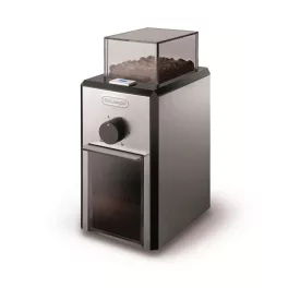   DELONGHI KG89 kávédaráló, 110W, kapacitás: 120g, Ezüst/Fekete