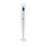 BRAUN MQ10.000PWH MultiQuick botmixer, 450W, Fehér