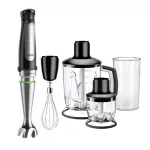 BRAUN MQ7045X MultiQuick 7 botmixer tartozékokkal, 850W, Fekete/Ezüst