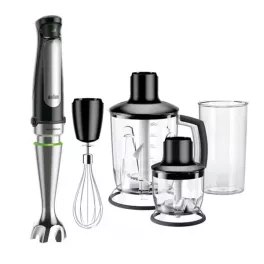   BRAUN MQ7045X MultiQuick 7 botmixer tartozékokkal, 850W, Fekete/Ezüst