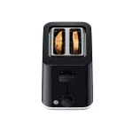 BRAUN HT1010BK Breakfast 1 2 szeletes kenyérpirító, 8 fokozat, kiolvasztó funkció, 900W, Fekete