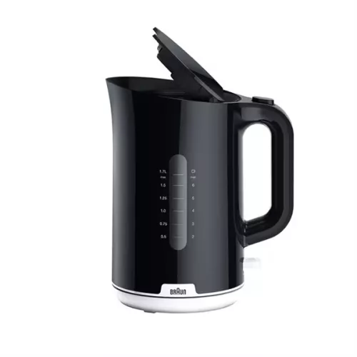 BRAUN WK1100BK Breakfast 1 vízforraló, 1,7L, Fekete