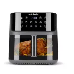 NUTRIBULLET NBA0811DG Super Crisplite Vision 3in1 forrólevegős sütő, 2000W, 8L, Fekete